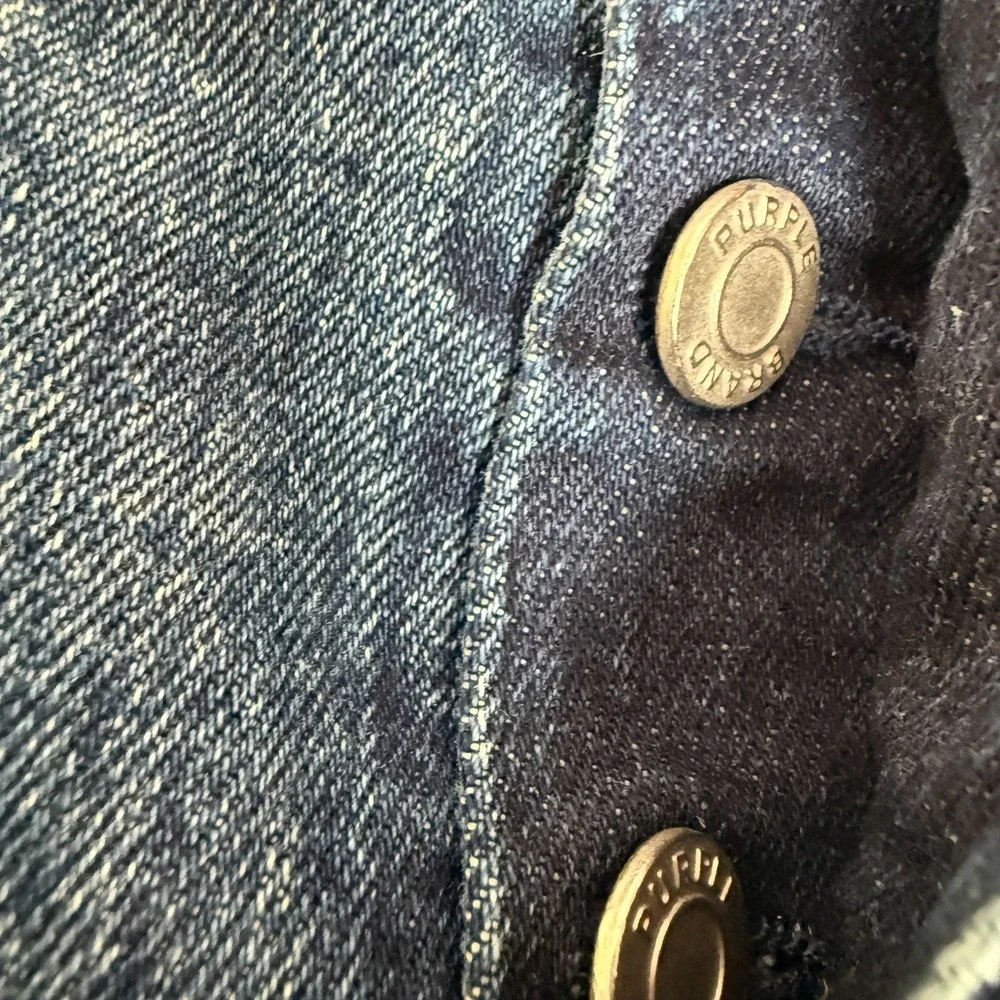 Purple Brand Jeans Mens 36 (fits 34x33) P001‎ Slim Skinny Distressed Hem Denim